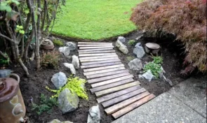 Best Wooden Walkway Ideas for Your Garden Path