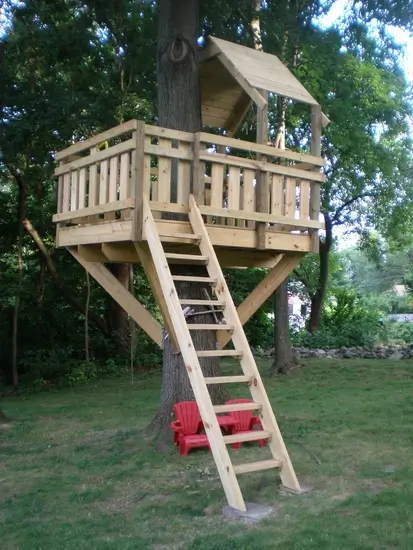 Treehouse Stairs idea