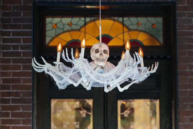 Skeleton Chandelier