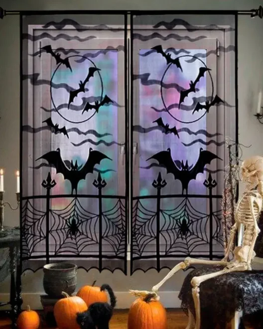 Bat Cave Window halloween decoration