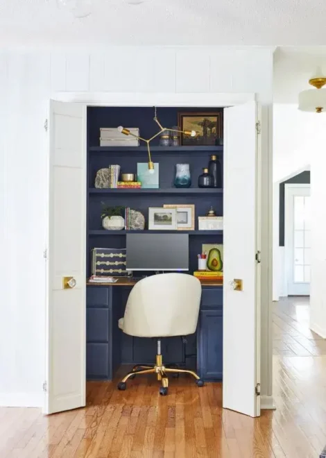 affordable Hiden Closet Conversion for home Office